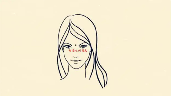 女人脸上的倒霉痣是哪些（两眉之间的痣）
